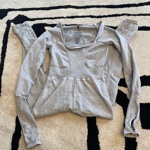 NWOT! Free People Movement Good Karma Long Sleeve Onesie